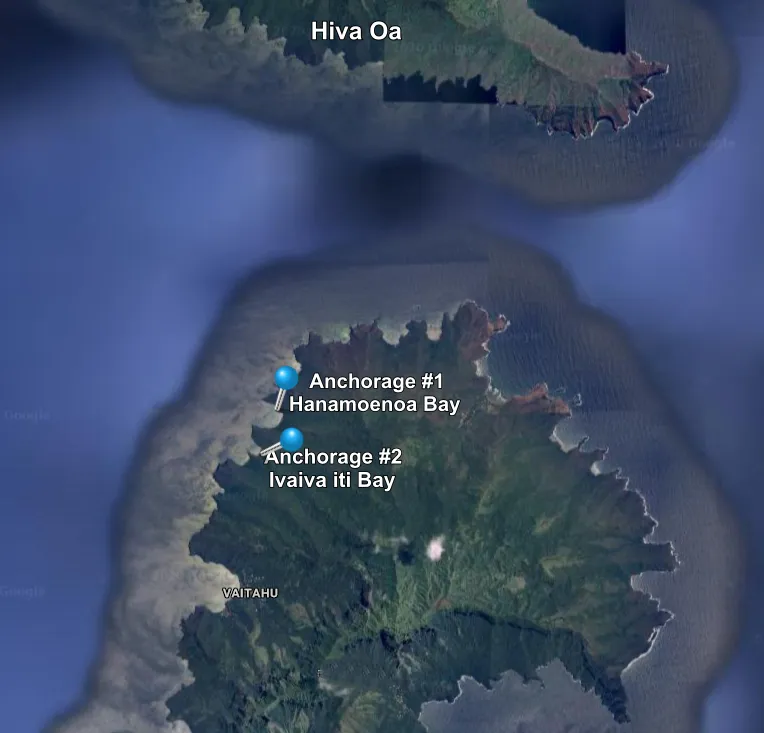 Hanamoenoa Anchorage in Tahuata, France — photo 3