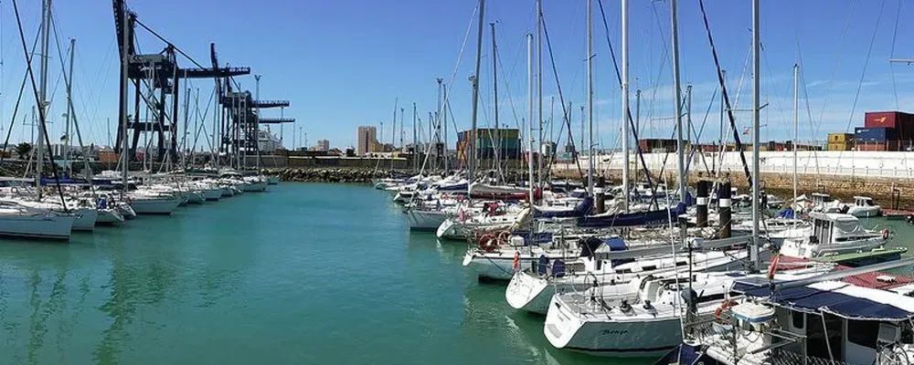 Real Club Náutico de Cádiz, marina in Cádiz, Spain