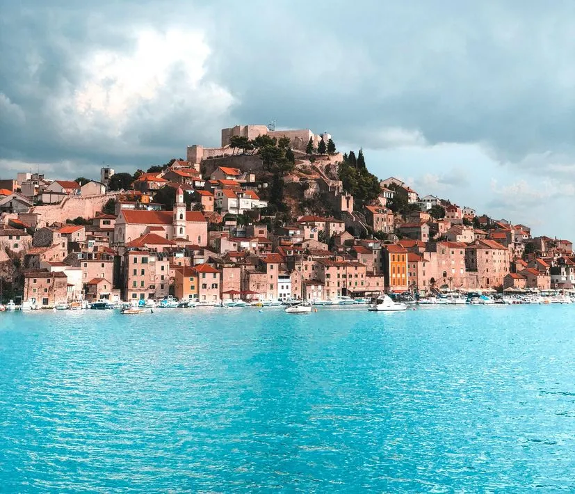 birthday bay, stop in Grad Šibenik, Croatia