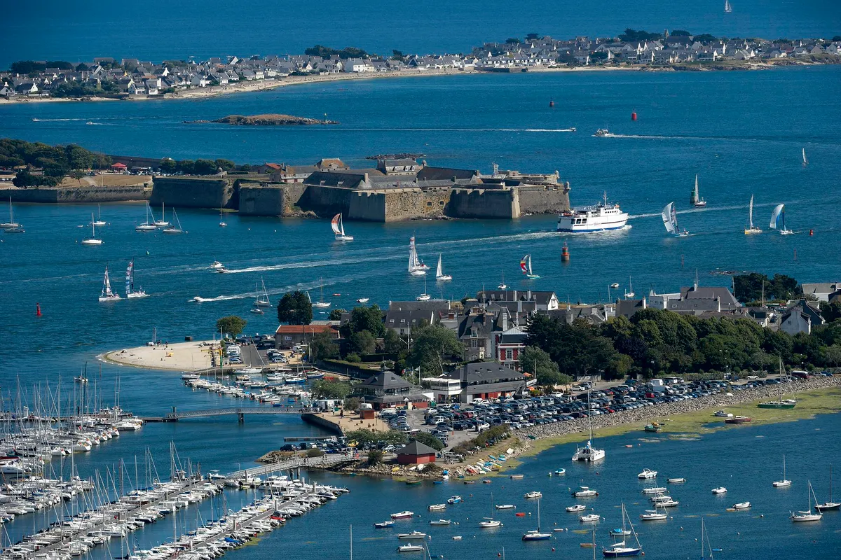 Avant port, marina in Le Palais, France — photo 4