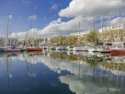 Bassin à flot, marina in Le Palais, France — photo 2