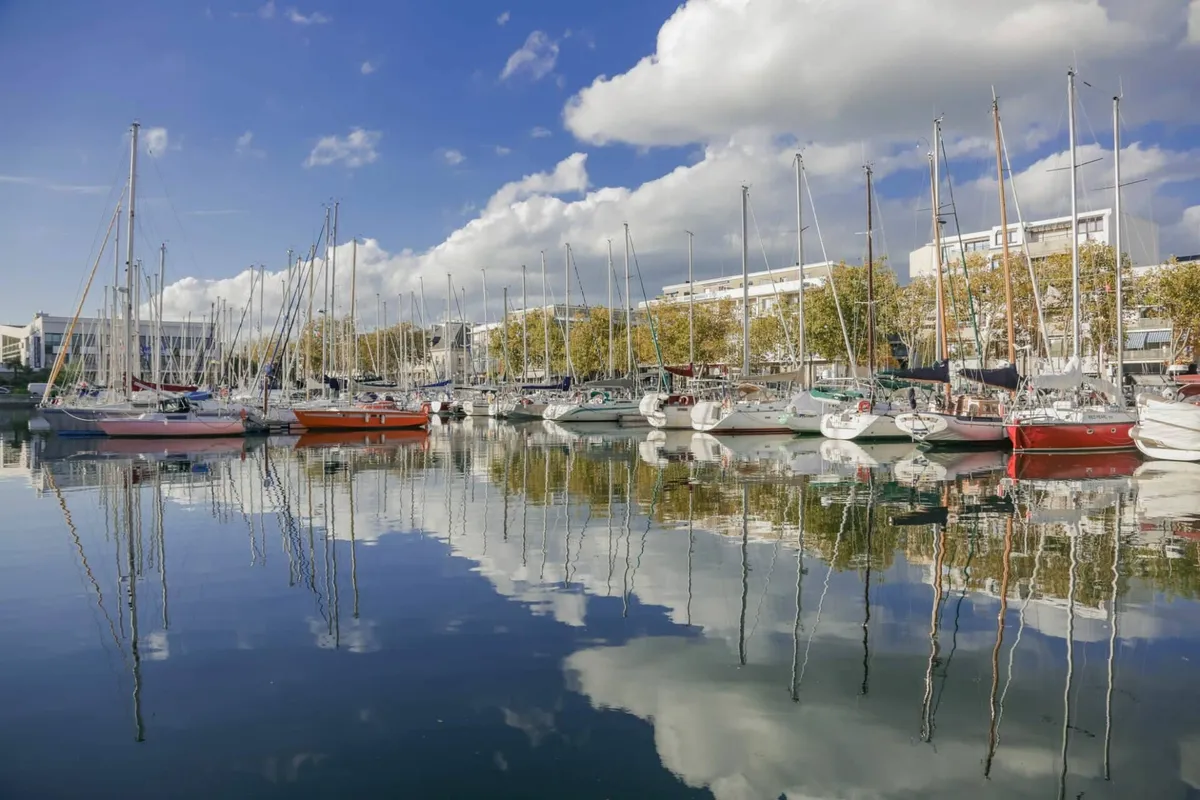 Bassin à flot, marina in Le Palais, France — photo 2