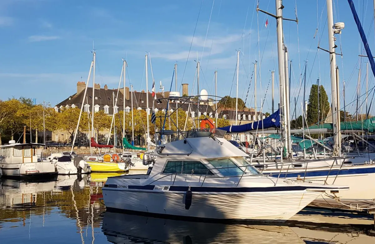 Bassin à flot, marina in Le Palais, France — photo 4