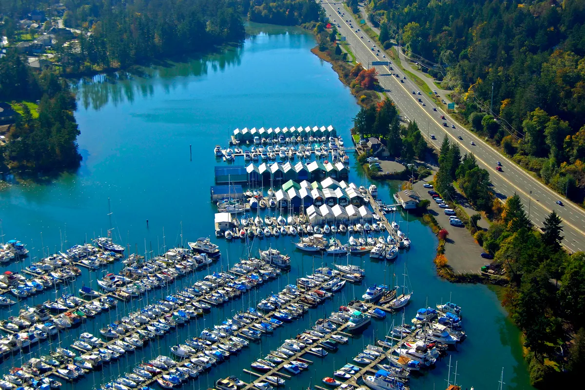 Cedar Grove Marina in Sidney, Canada