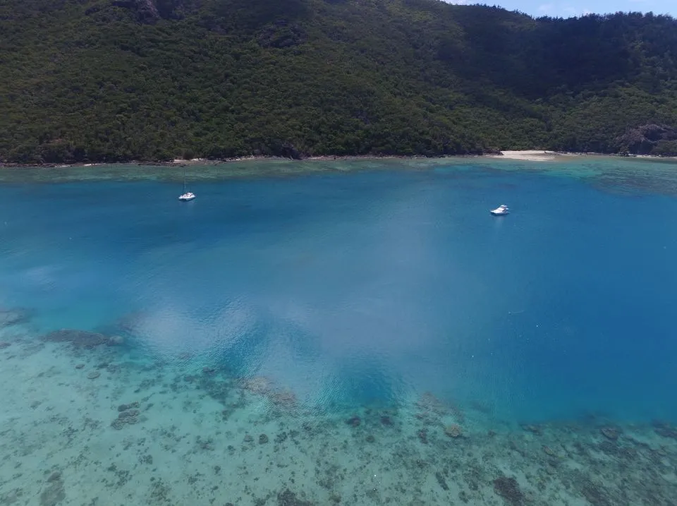 Butterfly Bay, stop in Hayman Island, Australia