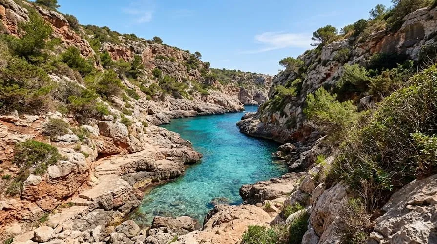 Cala Beltrana, anchorage in Urbanització Porroig, Spain — photo 3