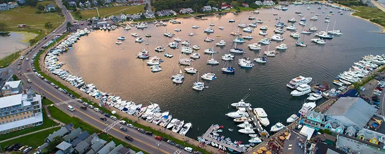 Oak Bluffs Harbor, harbour in United States — photo 2