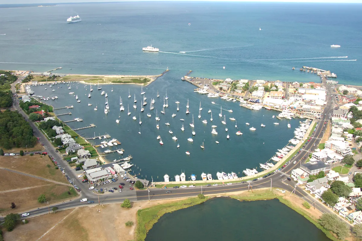 Oak Bluffs Harbor, harbour in United States — photo 3