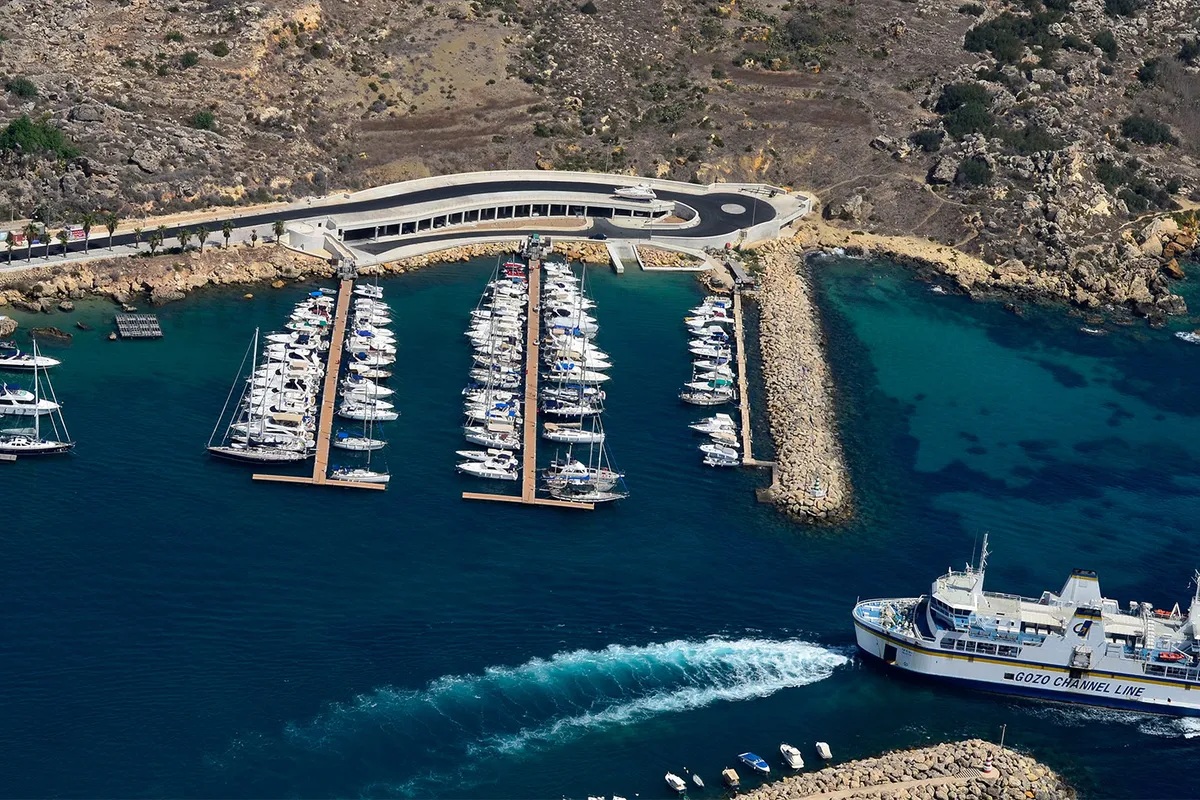 Mġarr Marina in Mġarr, Malta