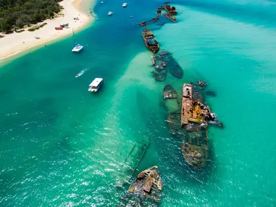 Tangalooma wrecks, stop in Australia — photo 3