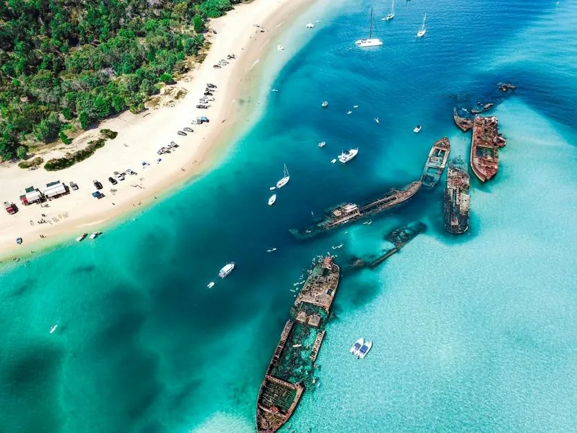 Tangalooma wrecks, stop in Australia — photo 6