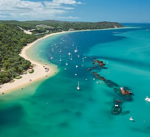 Tangalooma wrecks, stop in Australia — photo 2