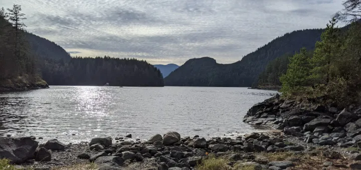 Waiatt Bay, anchorage in Canada — photo 2
