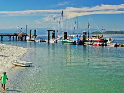 Cortes Bay, anchorage in Canada — photo 5