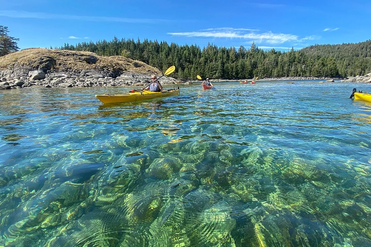 Cortes Bay, anchorage in Canada