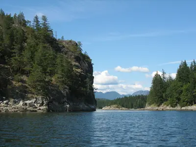 Cortes Bay, anchorage in Canada — photo 3