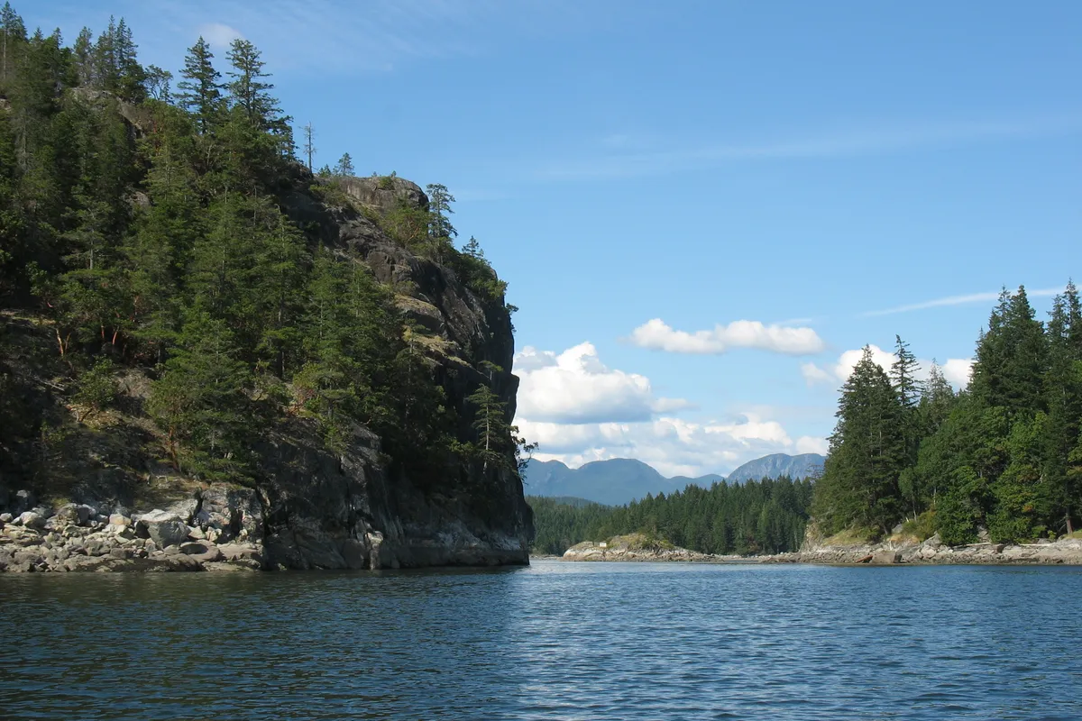 Cortes Bay, anchorage in Canada — photo 3