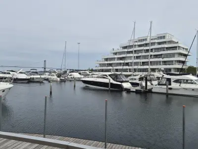Middelfart city harbour, marina in Middelfart, Denmark — photo 5