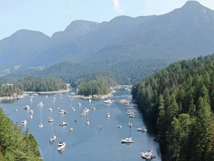 Prideaux Haven, anchorage in Area A (Malaspina/Toba), Canada — photo 8