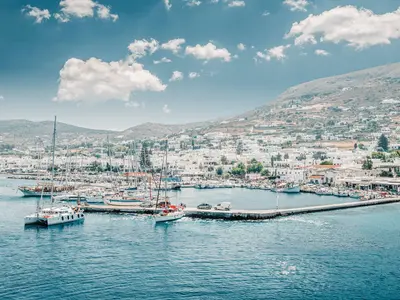 Paroikia Marina, Paros, marina in Parikia, Greece — photo 4