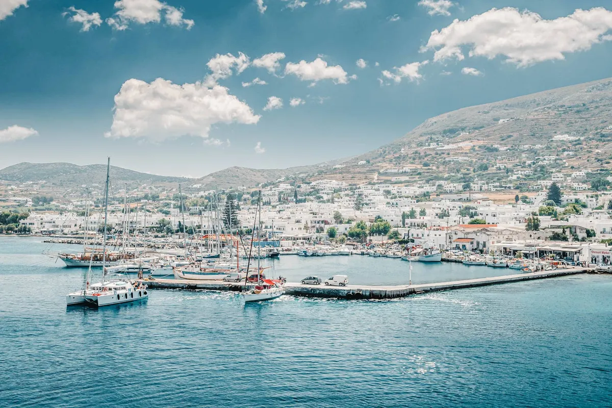 Paroikia Marina, Paros, marina in Parikia, Greece — photo 4