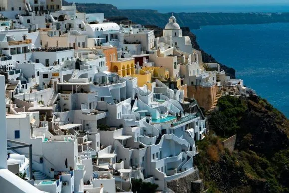 Sykies Vrondou Bay in Chora, Greece — photo 4