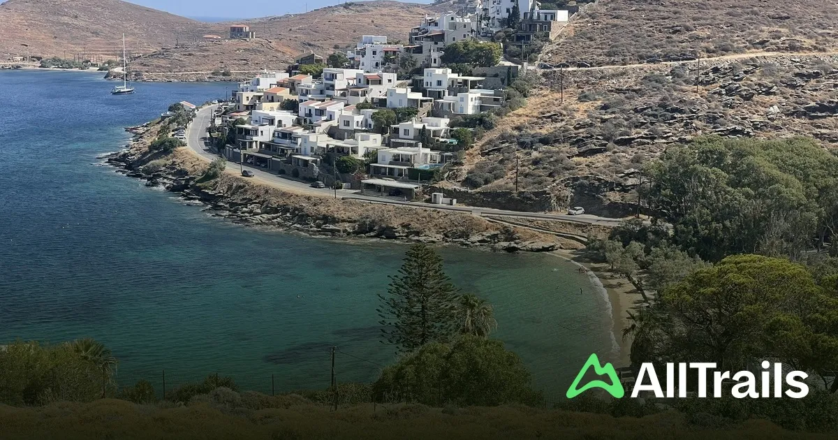 Agios Nikolaos Bay in Korissia, Greece