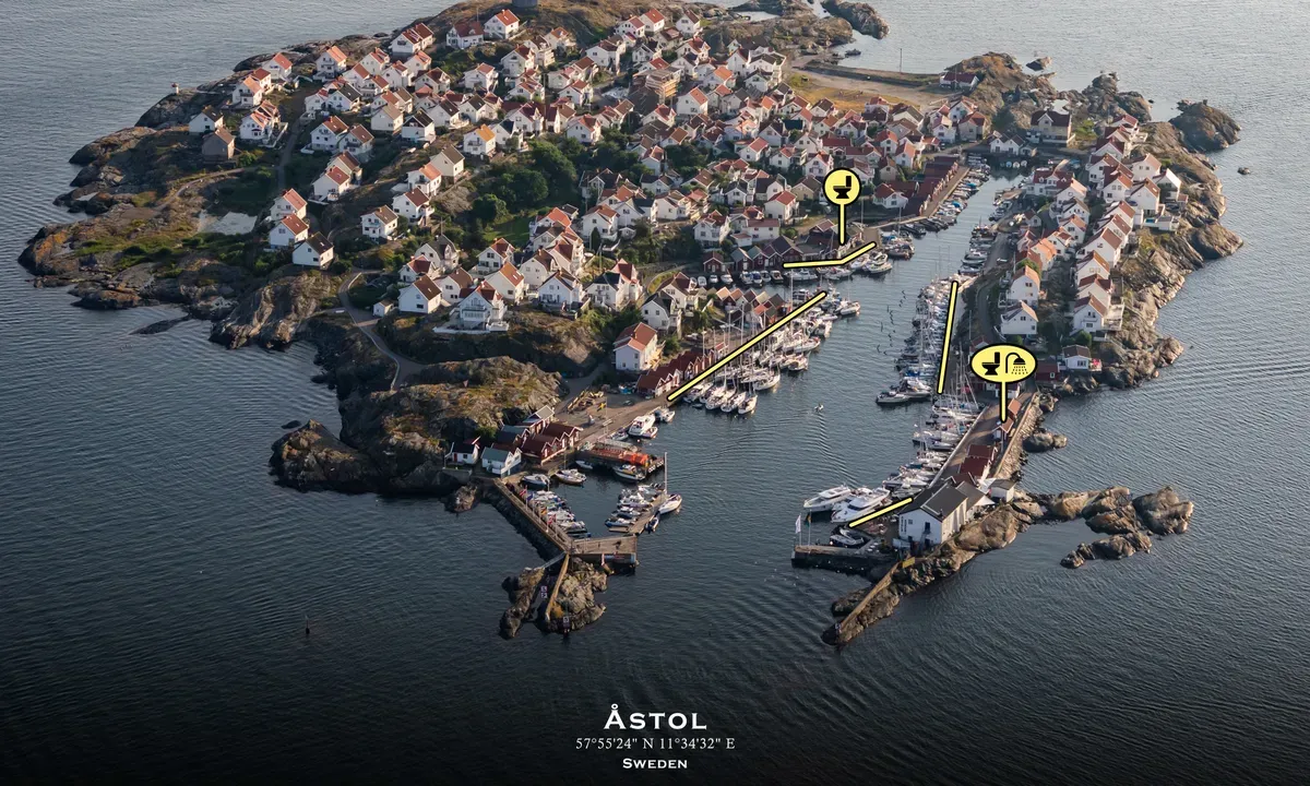 Åstols Hamn, marina in Stora Dyrön, Sweden — photo 5