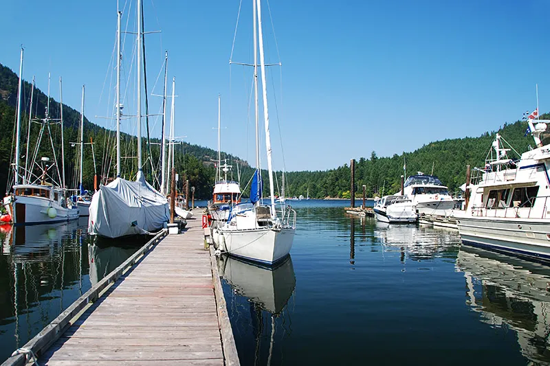 Genoa Bay, stop in Canada — photo 9