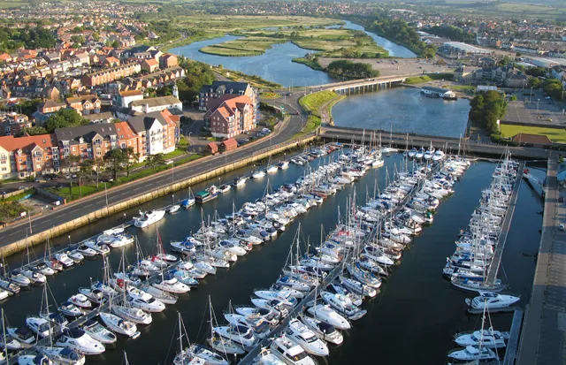 Weymouth Marina in Weymouth, United Kingdom