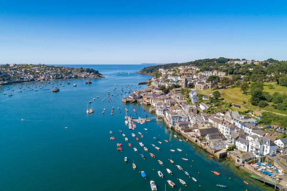 Fowey Harbour, marina in Fowey, United Kingdom
