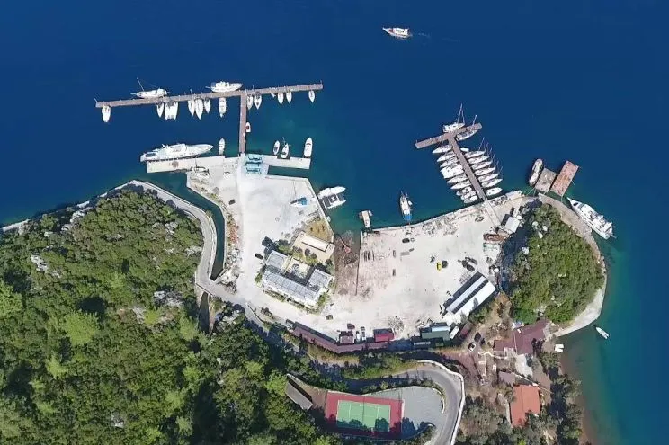 Adaköy Marina in Marmaris, Turkey