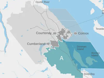 Big Tribune Bay, anchorage in Area A (Baynes Sound), Canada — photo 3