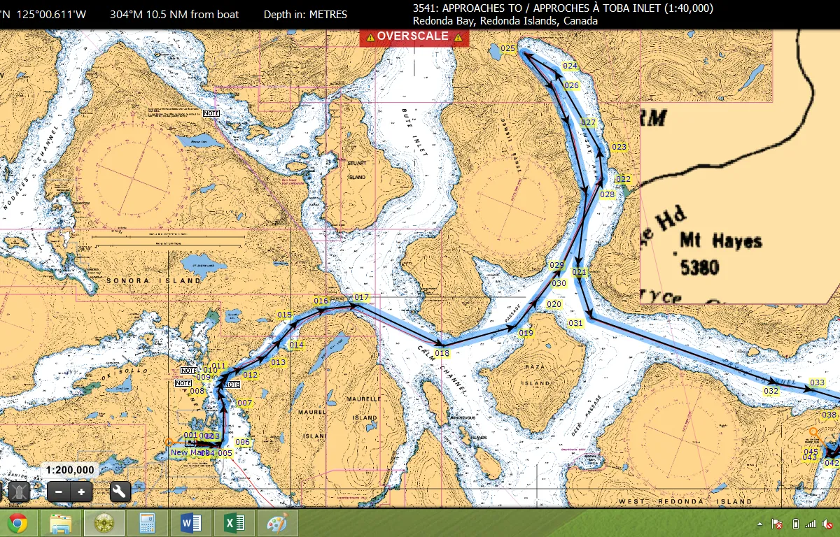 Walsh Cove, anchorage in Canada — photo 7