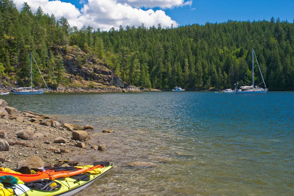 Walsh Cove, anchorage in Canada — photo 3