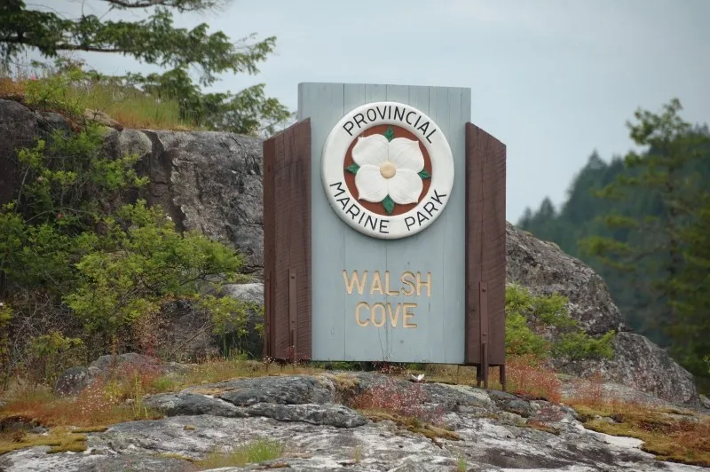 Walsh Cove, anchorage in Canada — photo 8