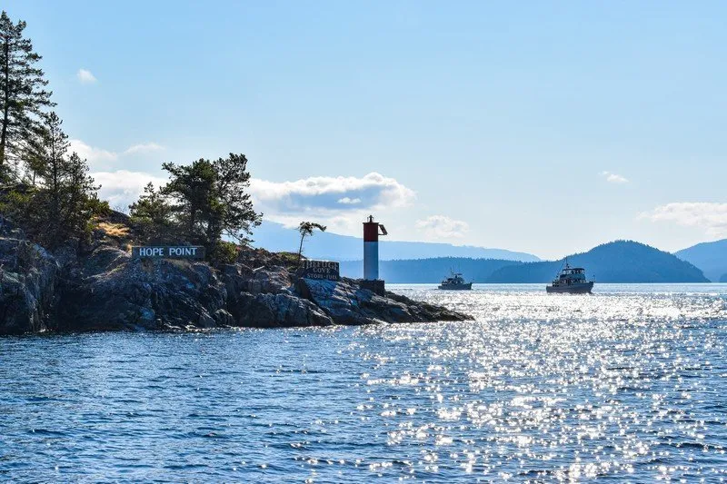 Squirrel Cove, anchorage in Canada — photo 5