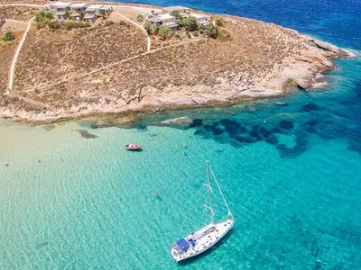 Psili Ammos Bay in Serifos, Greece — photo 2