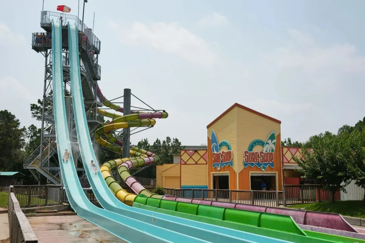 Hurricane Harbor, stop in United States — photo 6
