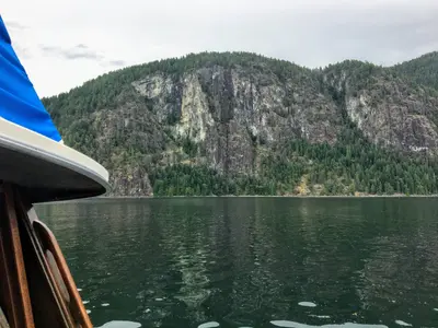 Roscoe Bay, anchorage in Canada — photo 2