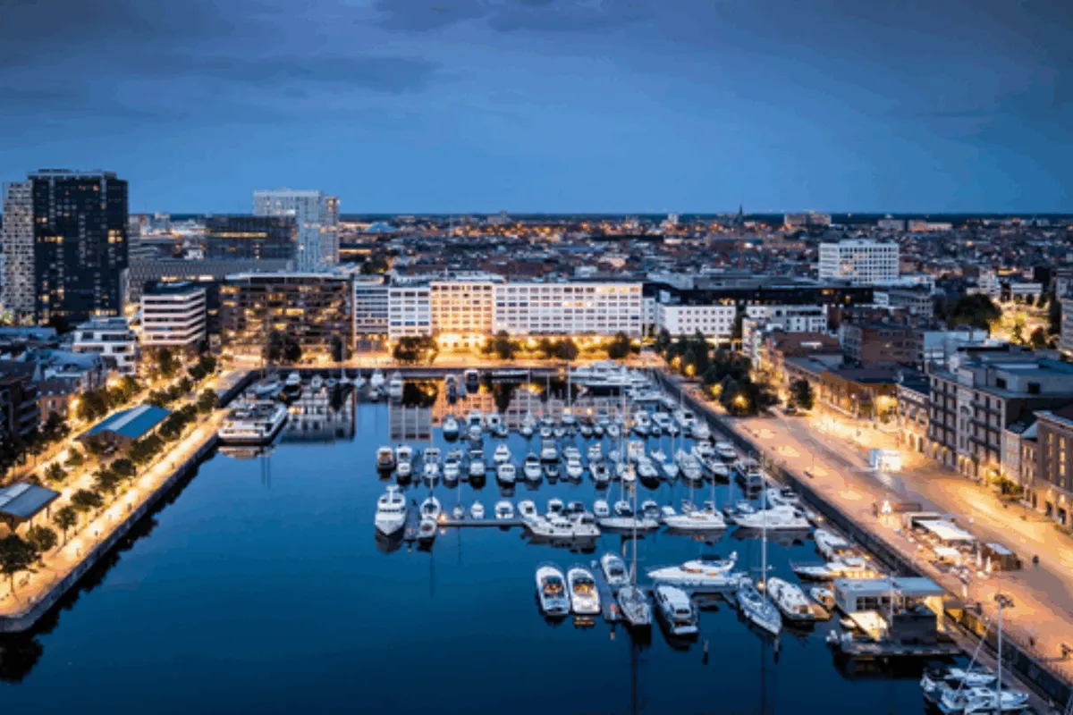Jachthaven Willemdok, marina in Antwerp, Belgium