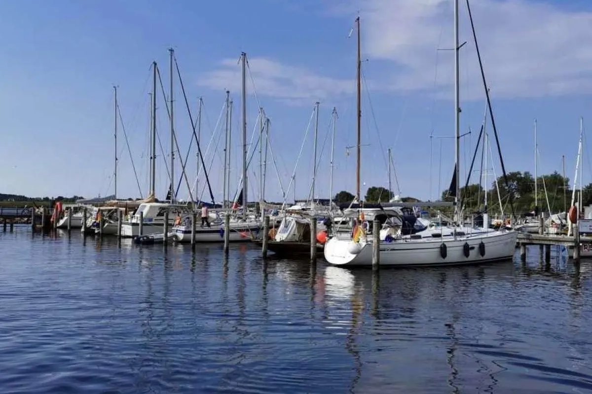 Hafen Kloster (Hiddensee), marina in Insel Hiddensee, Germany