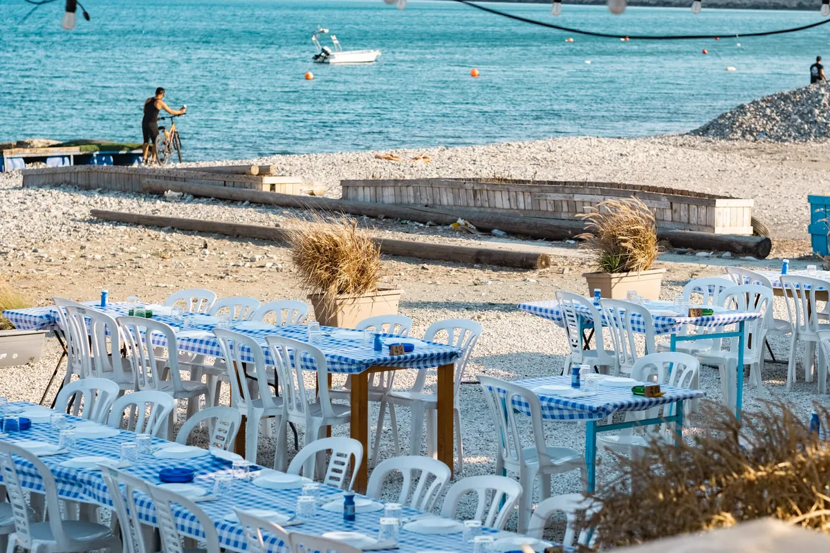 Alievtiko katafygio "Toyrkikou gialoy" Marina in Myrina, Greece