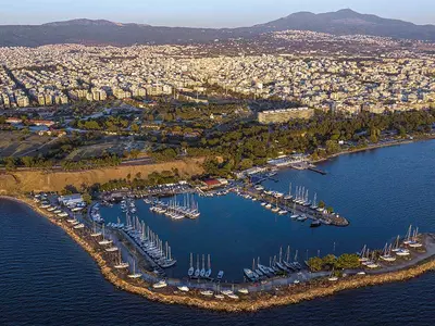 Yacht Club Kalamarias, marina in Panorama, Greece — photo 5