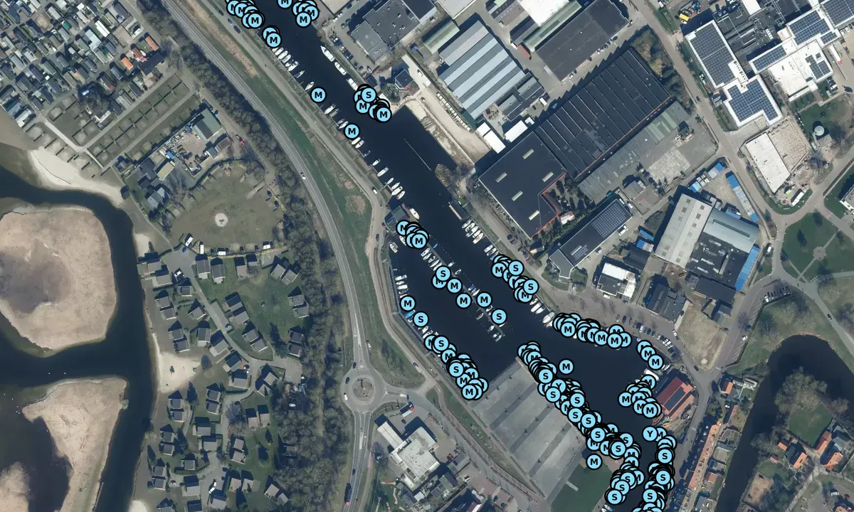 Gemeentehaven Elburg, marina in Elburg, Netherlands
