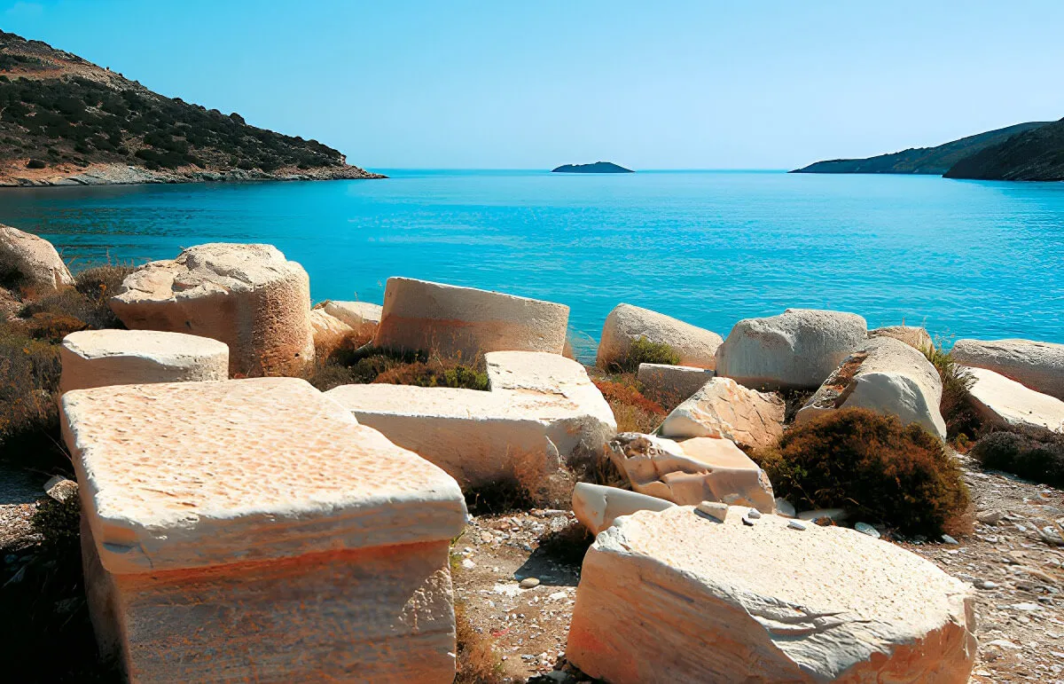 Ormos Vitsiliá, bay in Φούρνοι, Greece — photo 5