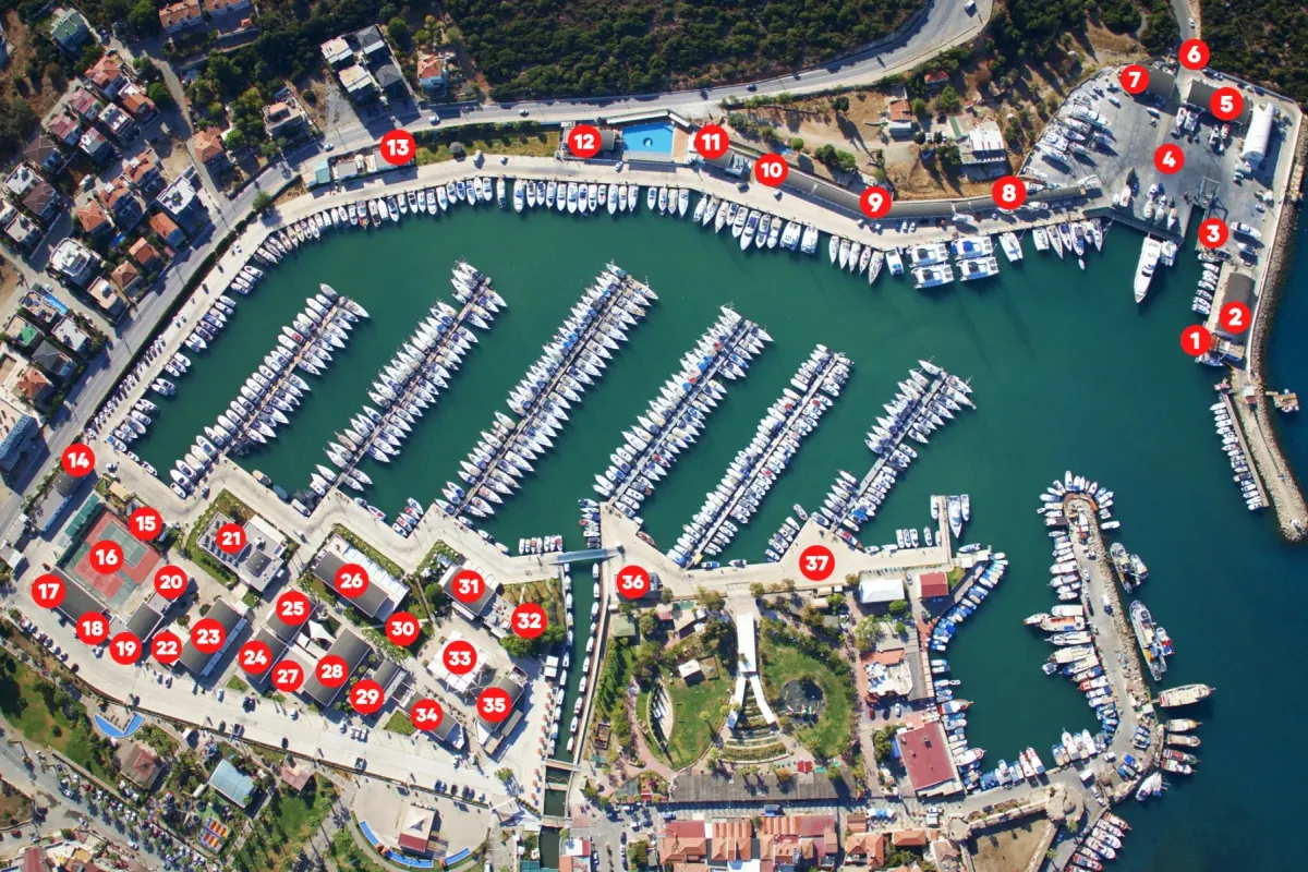 Teos Marina in Seferihisar, Turkey — photo 3