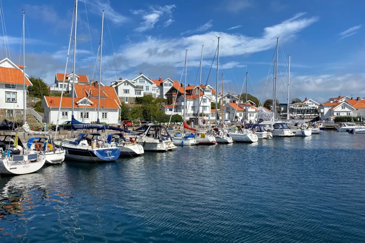 Mollösunds gästhamn, marina in Mollösund, Sweden