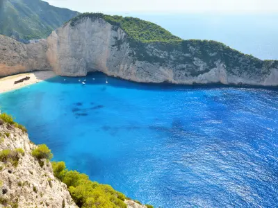 Navagio Bay in Elaties Municipal Unit, Greece — photo 4