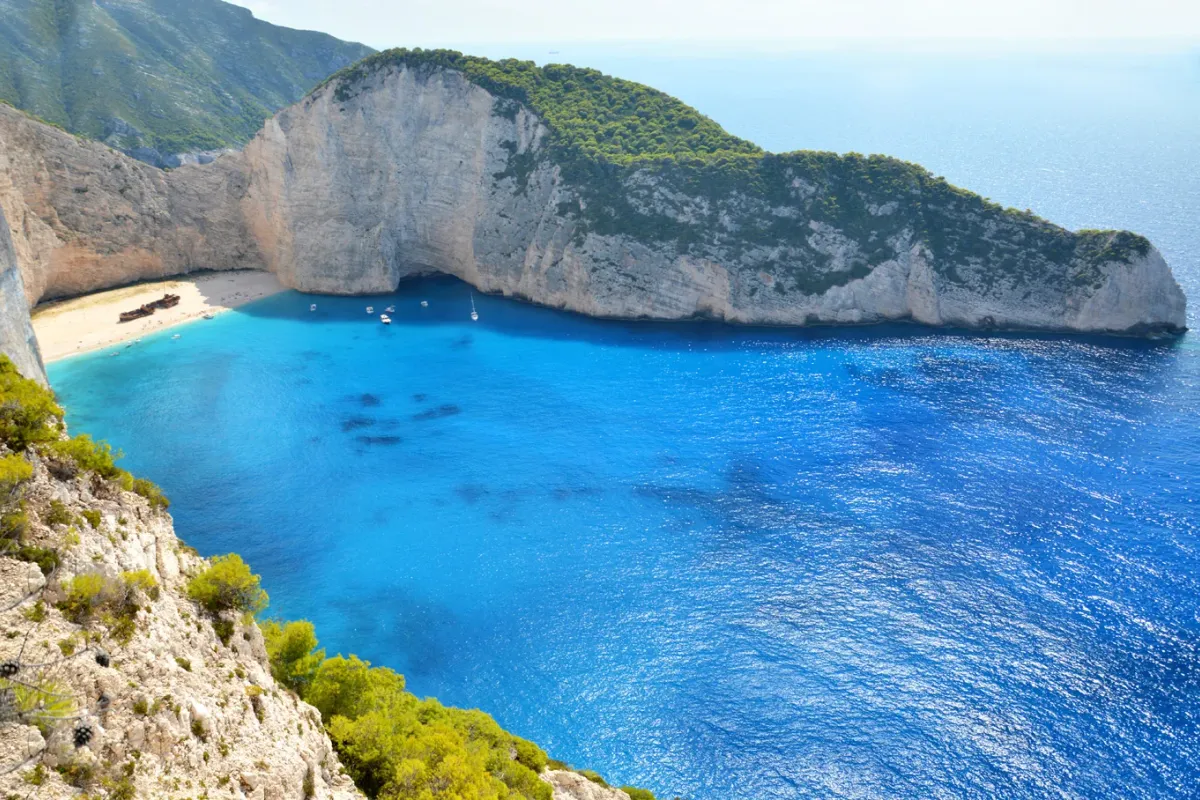 Navagio Bay in Elaties Municipal Unit, Greece — photo 4